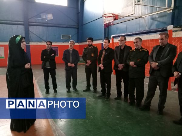 عزاداری دختران ورزشکاران شهر جعفریه به‌مناسبت شهادت حضرت فاطمه زهرا(س) 