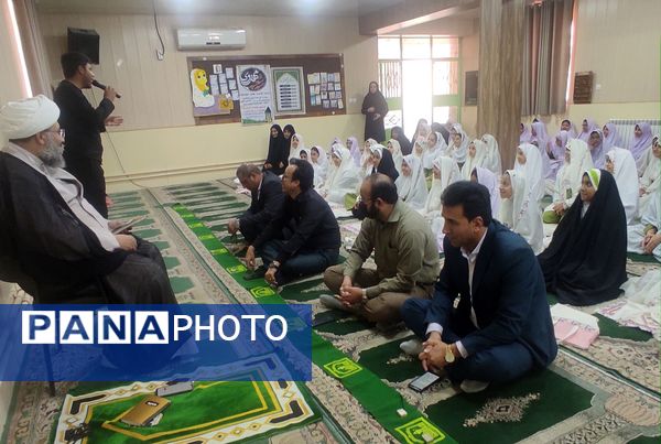 نماز جماعت ظهر و عصر به امامت امام جمعه حاجی‌‌آباد