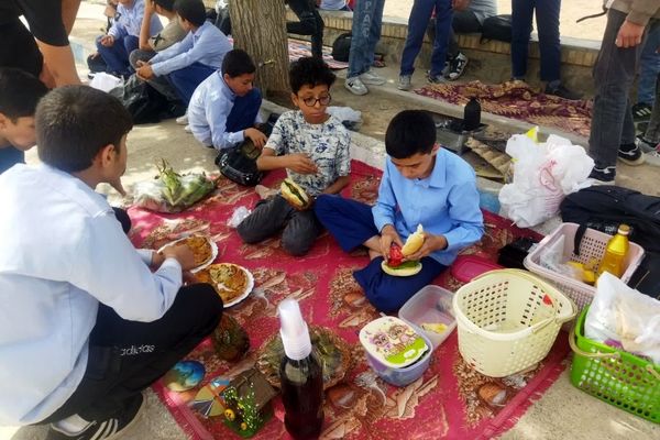برگزاری جشنواره غذا و بازارچه دانش‌آموزی در دبیرستان نمونه دولتی دانش 