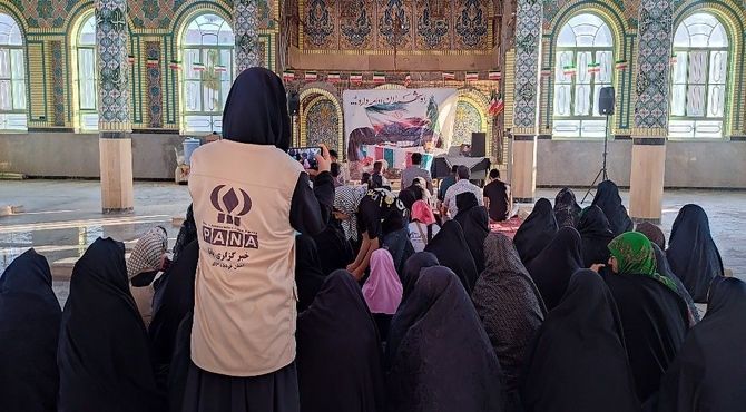 مراسم سالروز شهادت دوتن از شهدای شهر بار نیشابور