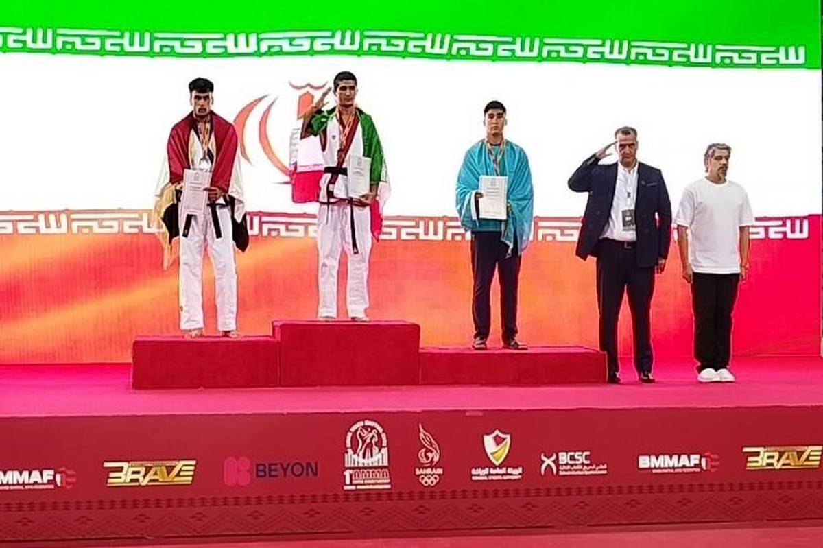 کسب سومی و ۱۲ سهمیه تصویر آیینه  موفقیت تیم MMA جوانان ایران در آسیا