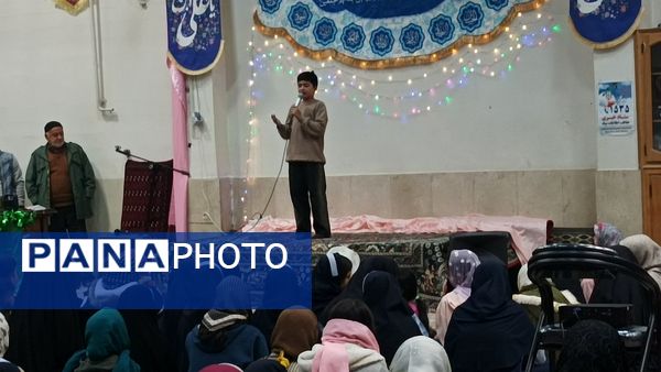مراسم ولادت امام علی (ع)و سالگرد شهادت حاج قاسم سلیمانی در مسجد چهارده معصوم الغدیر