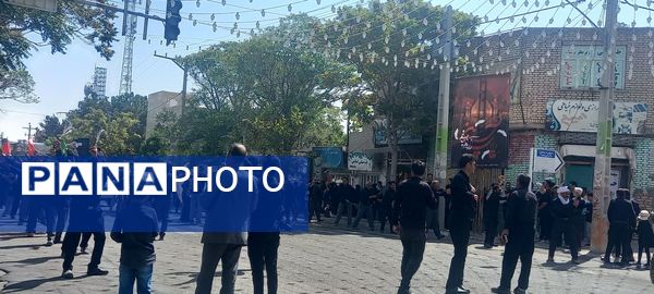 راهپیمایی جاماندگان اربعین حسینی در باخرز 