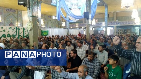 محکومیت حمله رژیم صهیونیستی به ایران توسط آحاد مردم شازند