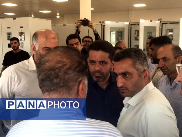 افتتاح پست برق ۲۳۰ کیلو ولت گلیرد و شهرک صنعتی تشبندان 