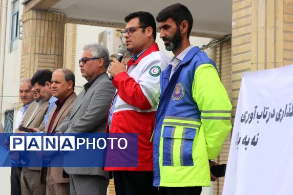 به مناسبت هفته کاهش بلاهای طبیعی در بندر ترکمن