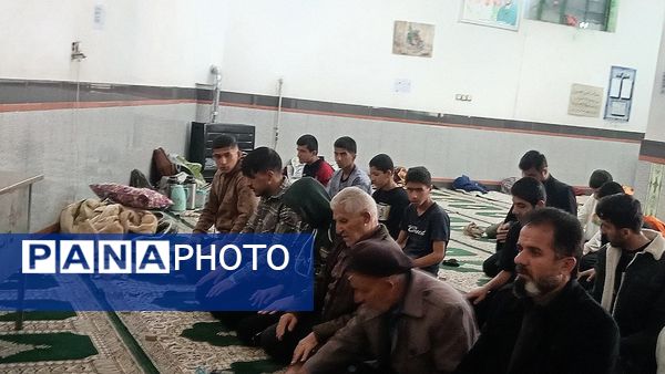 اعتکاف پسران دیشموک در مسجد امیرالمؤمنین(ع)
