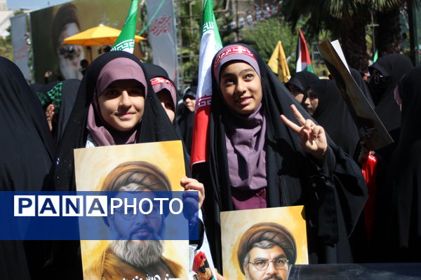 تجمع بزرگ فرهنگیان ولایتمدار شهر تهران