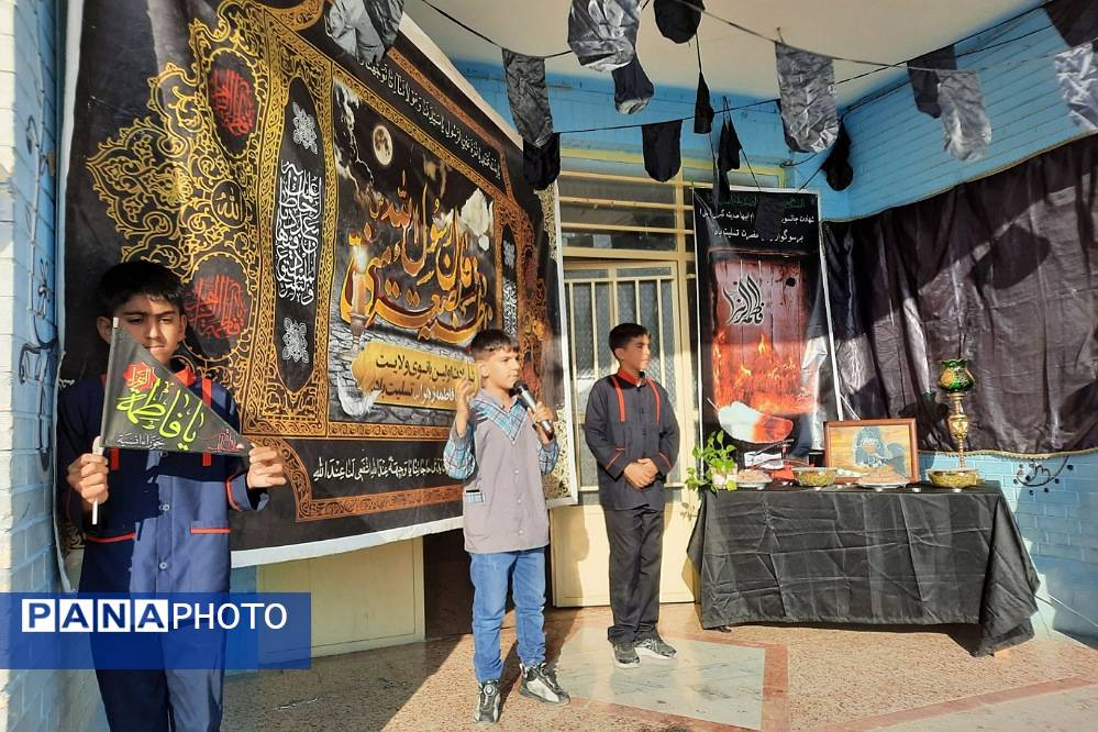 دل های کوچک در غم بزرگ فاطمیه؛ 