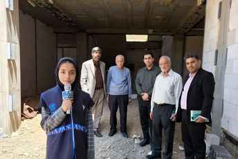 پروژه تکمیل مدرسه ۱۲ کلاسه دانشورآباده گامی درجهت نهضت عدالت آموزشی