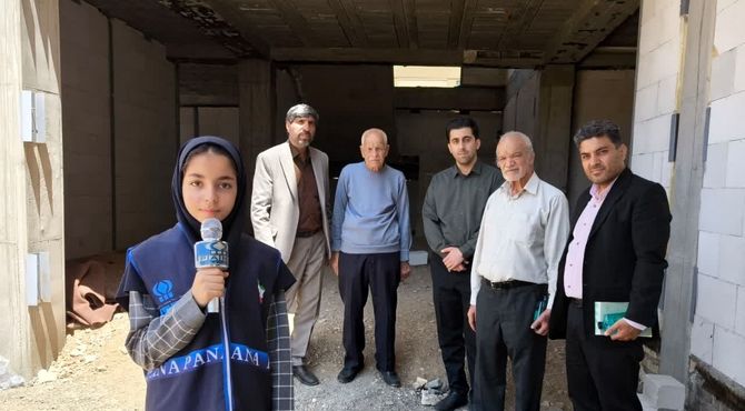 پروژه تکمیل مدرسه ۱۲ کلاسه دانشورآباده گامی درجهت نهضت عدالت آموزشی