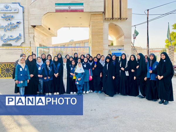 پیاده روی جاماندگان اربعین در کاشمر