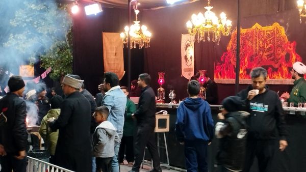 برپایی موکب ساقی عطشان در خلیل‌آباد 