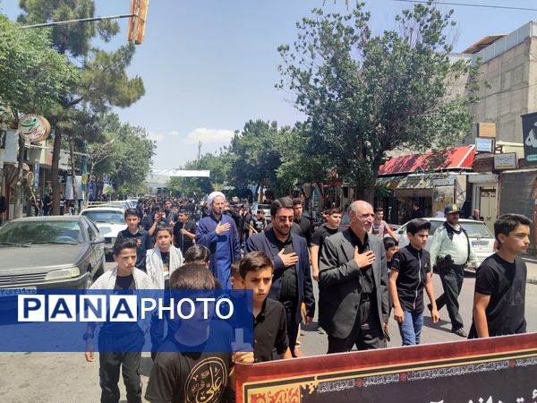 سوگواره احلی من‌‌العسل با حضور دانش‌آموزان آذرشهری 