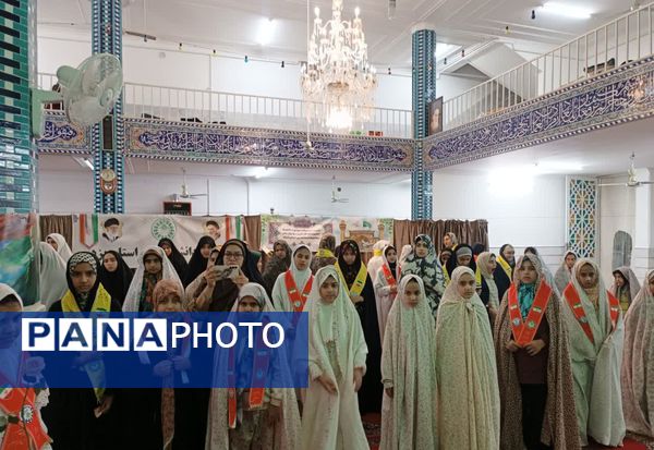 مراسم شب شعر ایرانمهر در اعتکاف دانش‌آموزی مسجد شیخداد یزد 