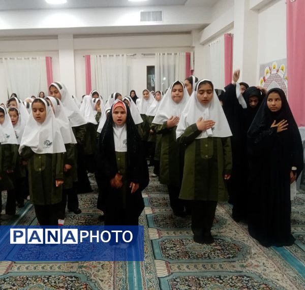 یاد بانوی نور در مدرسه زینب(س) مروست