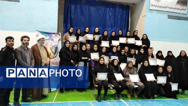 اختتامیه اولین دوره از مسابقات والیبال جام رمضان بانوان در تربت جام