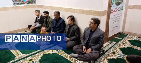 لبیک دانش‌آموزان دبیرستان نمونه دولتی آفرینش به ندای مظلومیت حضرت زهرا (س)