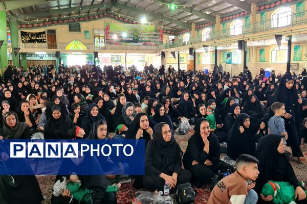 همایش شیرخوارگان حسینی شهرستان آباده