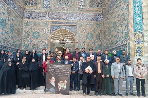 بازدید از امامزاده محروق  نیشابور