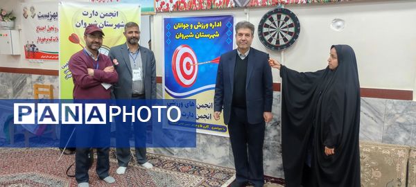 برگزاری مسابقات دارت در مسجد مسلم بن عقیل شهرستان شیروان