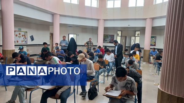 بازدید سرپرست اداره آموزش و پرورش استثنایی استان از روند برگزاری امتحانات نوبت دوم