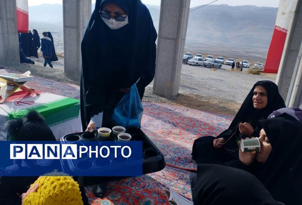 عطر یاد شهید گمنام در تپه نورالشهدا چلیچه پیچید