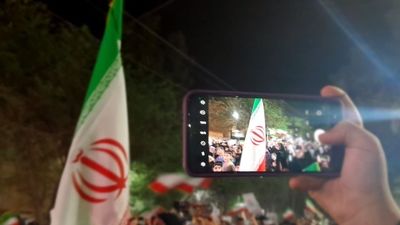مراسم کیلومتری غدیر در قالب تجمع حماسی و محکومیت جنایات رژیم صهیونیستی