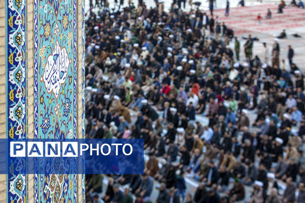 اقامه نماز طلب باران در مسجد مقدس جمکران