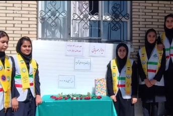 جشن عاطفه‌ها در دبیرستان تقی‌پور مراغه