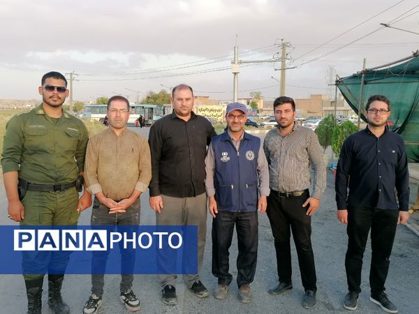 پیاده‌روی جاماندگان اربعین حسینی حرم تا حرم در شهرستان شیروان