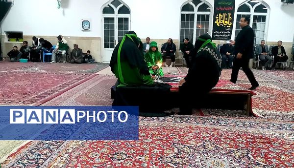 شبیه خوانی به مناسبت شهادت بانوی دوعالم در امامزاده سید قاسم روستا ارغا 