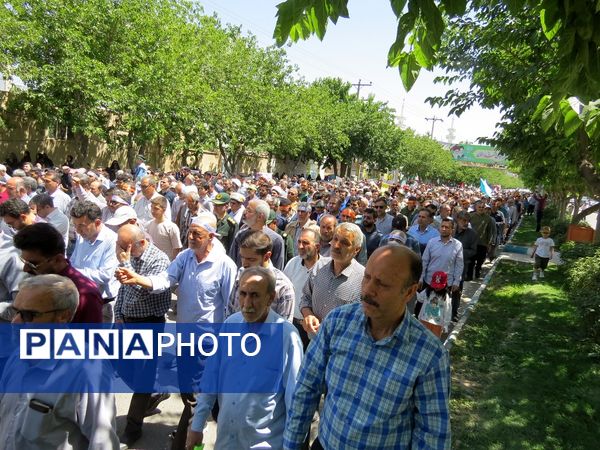 برگزاری راهپیمایی جمعه‌های خشم در بجنورد