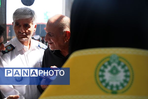 بازدید مشاور وزیر از موکب‌های سازمان دانش‌آموزی آذربایجان غربی