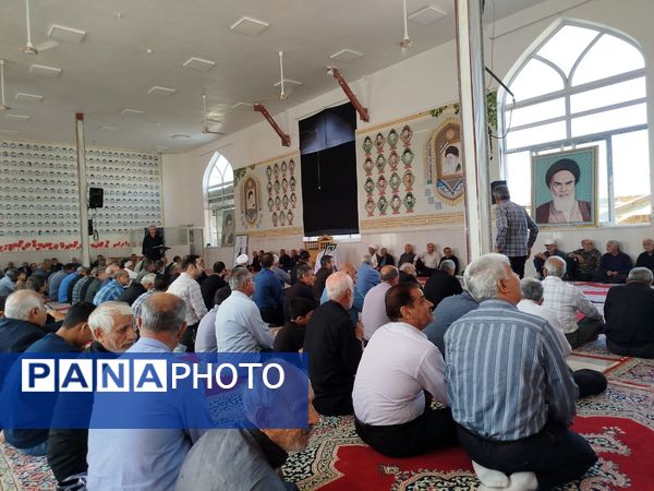 مراسم بزرگداشت سالگرد ارتحال امام خمینی (ره) و شهدای قیام ۱۵خرداد در هیئت رزمندگان کاشمر