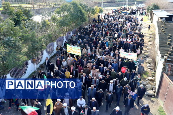 راهپیمایی ۲۲ بهمن بخش بندپی شرقی