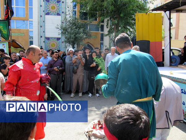 مشتاقان زیارت اربعین در سنندج پای‌کار راهپیمایی جاماندگان