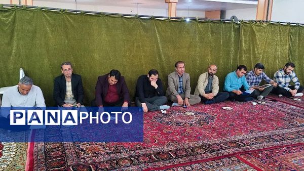 مراسم یادبود شهید آیت الله رئیسی و جمع همراه در شهرستان بام و صفی‌آباد