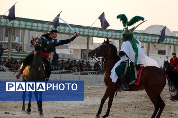 بازآفرینی نوجوان کربلا زیر آسمان لامرد