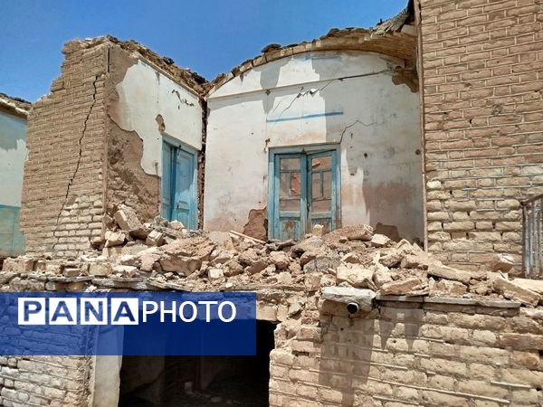 مغان روستایی  زلزله زده و غریب  بدون خبرنگار در کاشمر