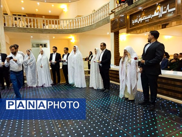  مراسم ازدواج آسان در شهرستان مه ولات 