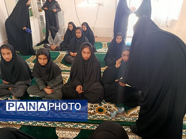 مراسم سوگواری شهادت حضرت فاطمه زهرا س در مدرسه گلشاد خلیل آباد 