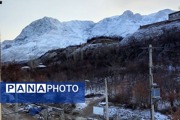 جلوه زمستانی طبیعت شهر بار نیشابور 