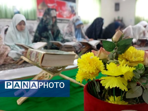 اولین روز اعتکاف دانش‌آموزان در فاروج 