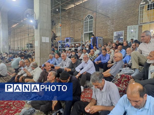 نماز جمعه در دهه سوم محرم در نیشابور