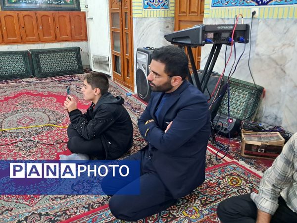 محفل انس با قرآن و میلاد با سعادت امام حسن عسکری( ع) قائمشهر