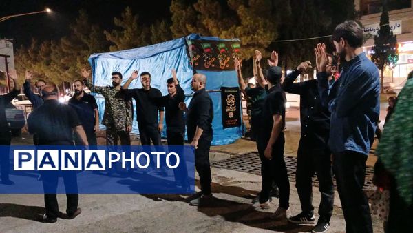 سوگواری ناشنوایان یاسوج در شب هفتم محرم 