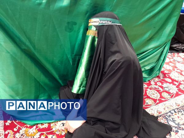 مراسم شیرخوارگان حسینی در تکیه ابوالفضلی روستای دهنو 