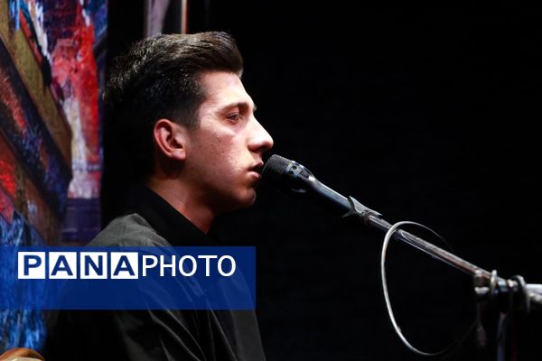 خروش نوجوانان کاشمری در عزای شب هفتم