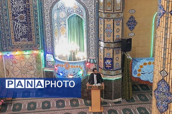 نماز عبادی جمعه این هفته با حضور پرشور مردم مؤمن و ولایت‌مدار ورامین 